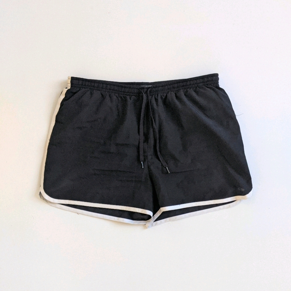 C9 by Champion Black Gym Shorts with White Trim
